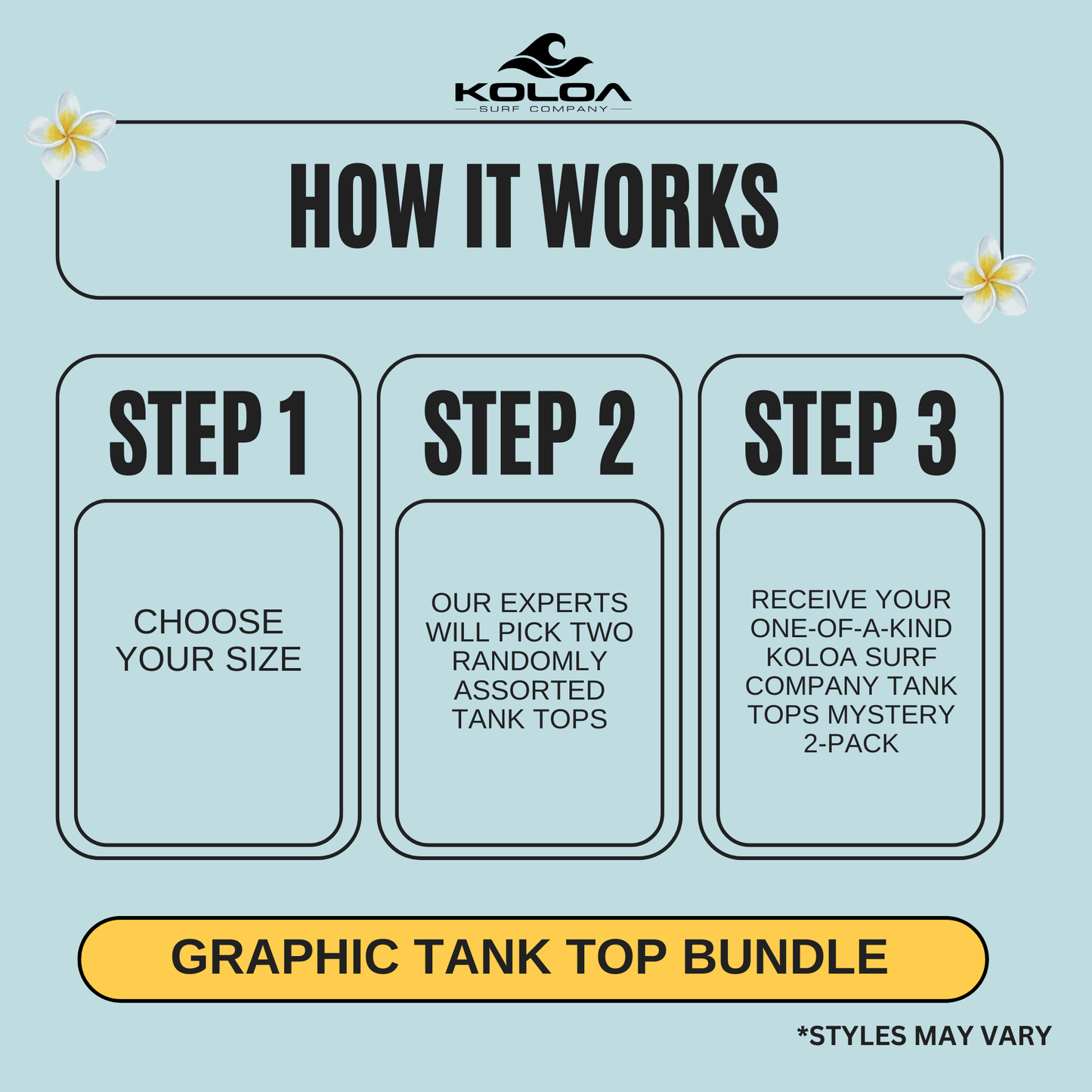 Koloa Mystery 2-Pack of Graphic Tank Tops