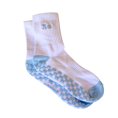 The Pardon My French Grip Sock