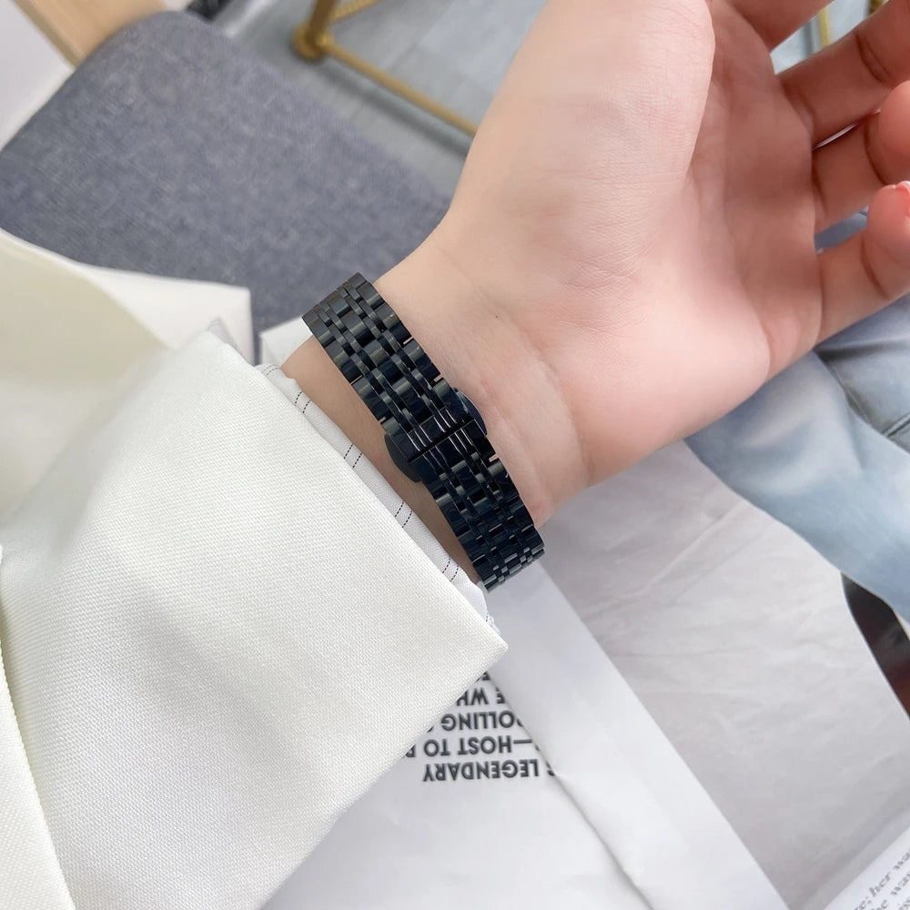 Stainless Steel Apple Bracelet Series 11/10/9/8/7/6/5/4/ SE / Ultra 1/2/3