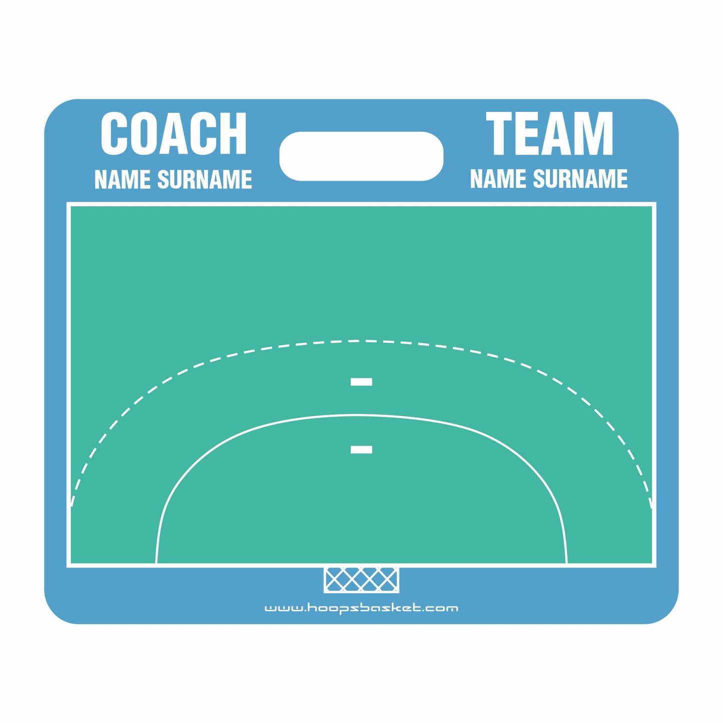 Custom Handball Magnetic Coaching Board 15.7'' x 12.6'' / 40 cm x 32 cm