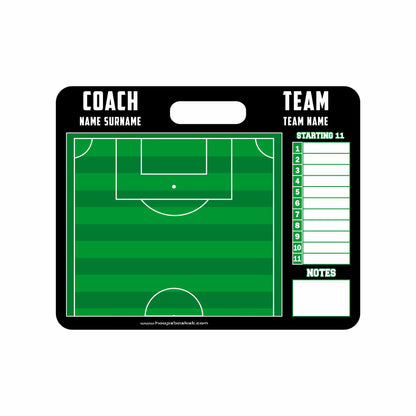 Custom Soccer / Football Magnetic Coaching Board 11.4'' x 9.4'' / 29 cm x 24 cm