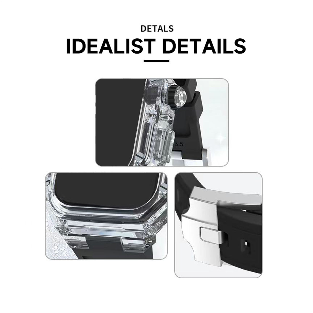 Apple Watch Black Modification Kit Series 10 42MM, 46MM