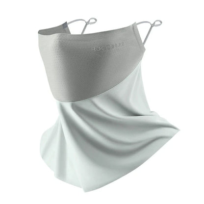 ROCKBROS Cooling Neck Gaiter with Ear Loops – UV Protection for Cycling