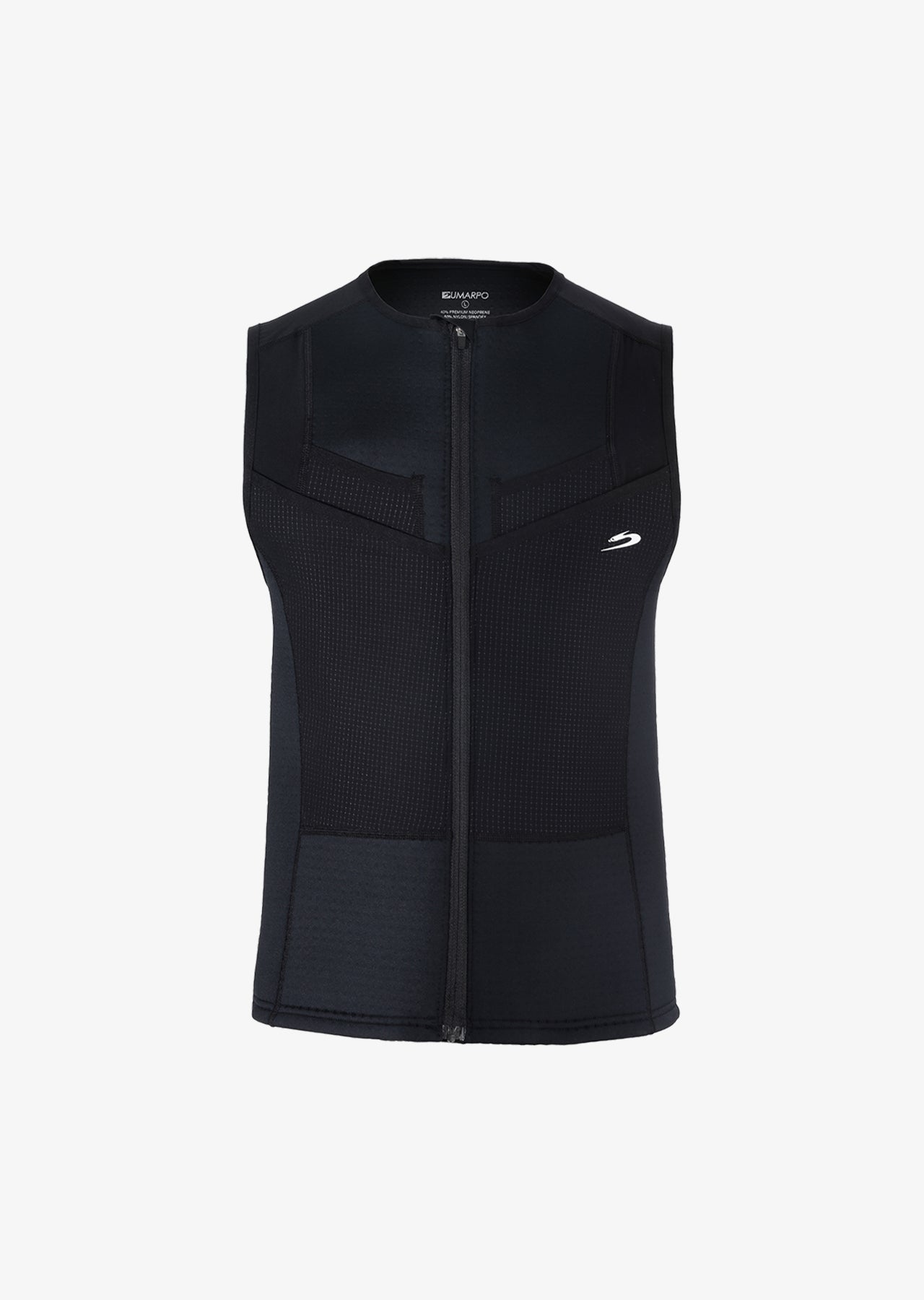 Quokka Men's Thermal Titanium Full-Zip Swimrun Vest