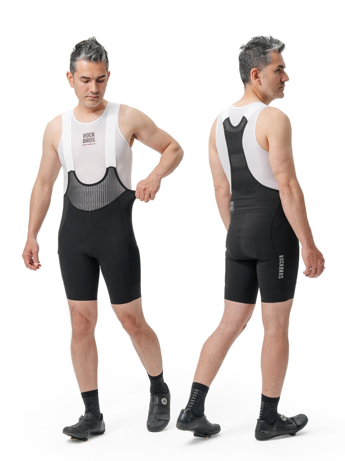 Road to Sky - Elastic Interface® Chamois Men’s  Bib Shorts