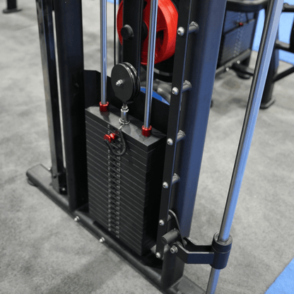 Muscle D Fitness Dual Adjustable Pulley Smith Combo – Full Body Trainer