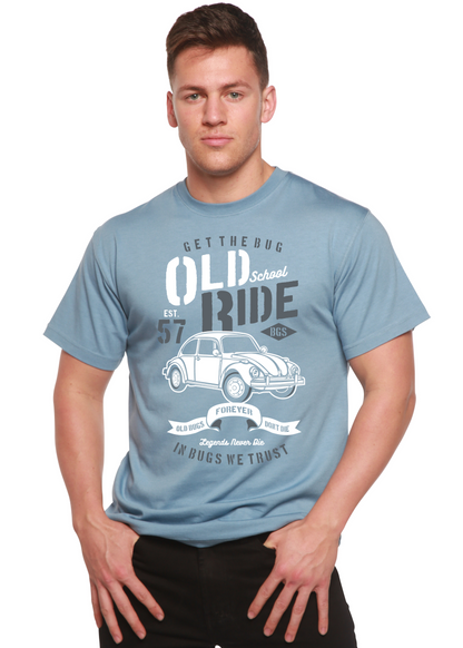 Old School Ride Spun Bamboo® Men's Bamboo Viscose/Organic Cotton Short Sleeve Graphic T-Shirt