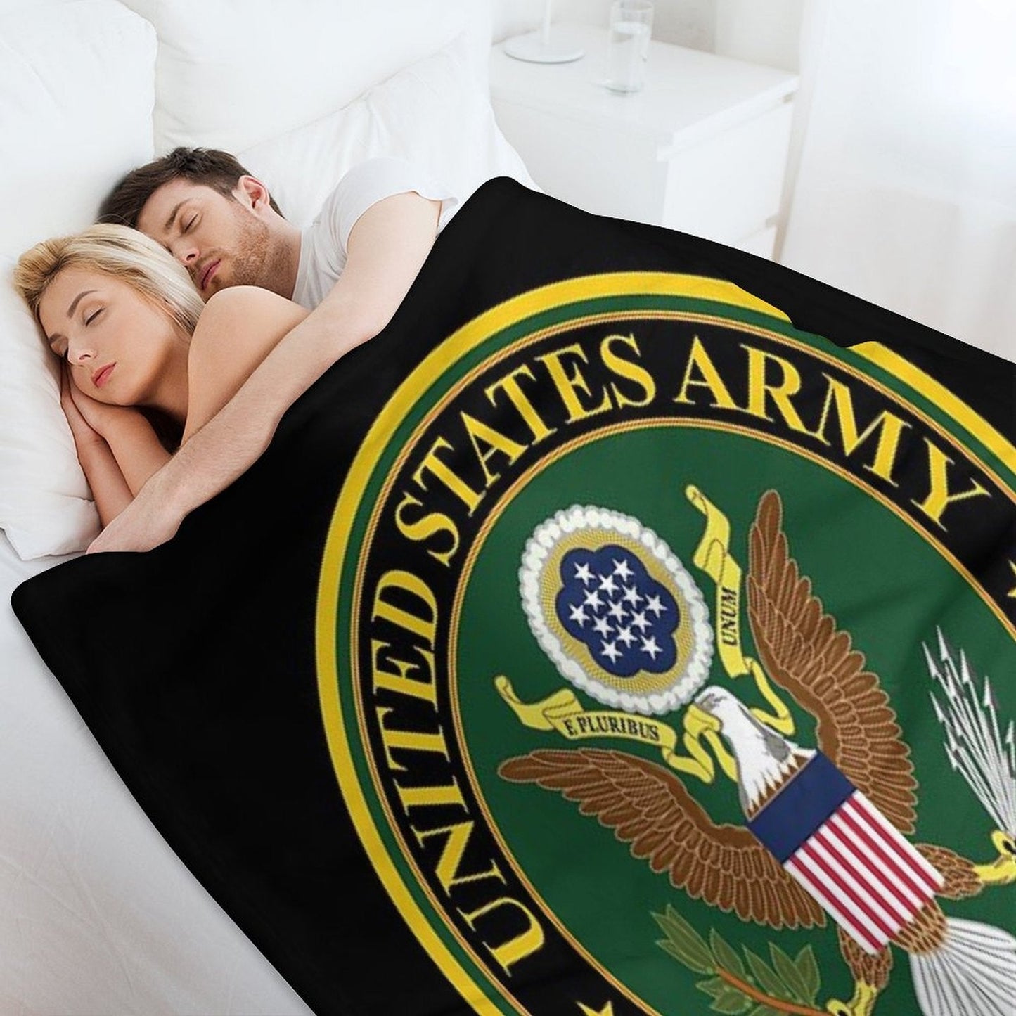 Army - US Army Veteran Throw Blanket