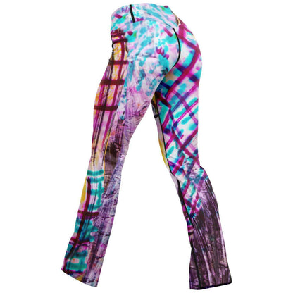 Basquiat High Waist Flare