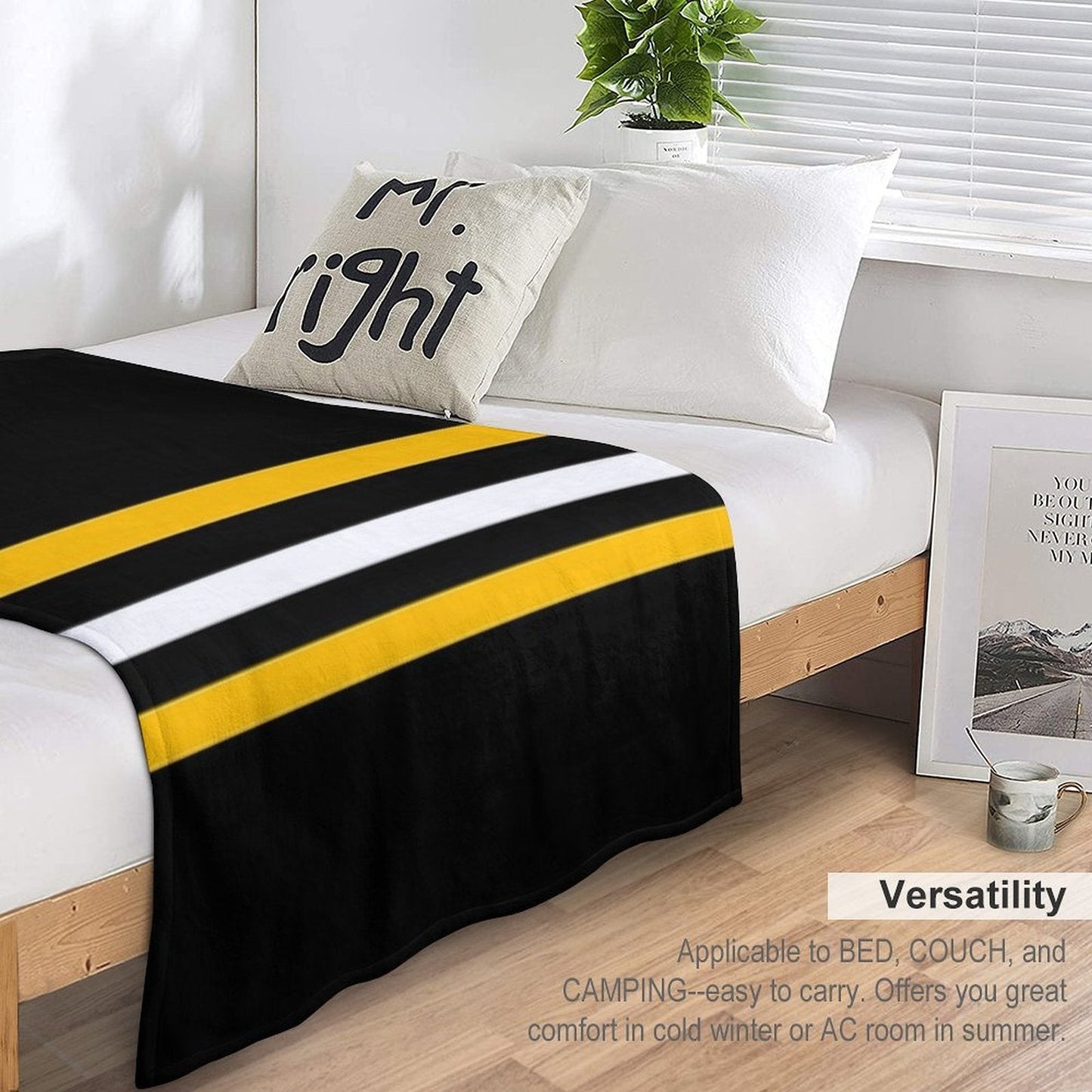 Pittsburgh Third Leggings Throw Blanket