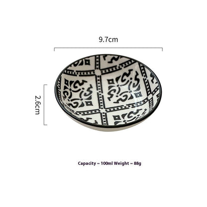 Bohemian Ceramic Reptile Dish