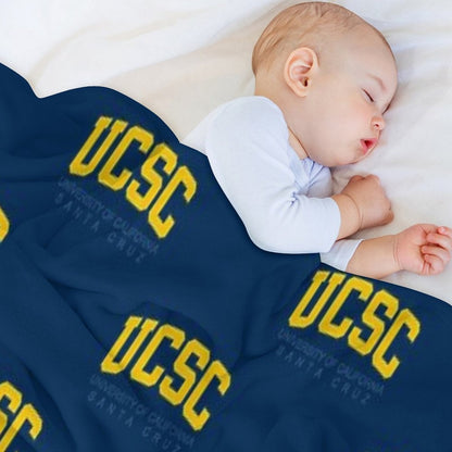Uc Santa Cruz  Ucsc Throw Blanket