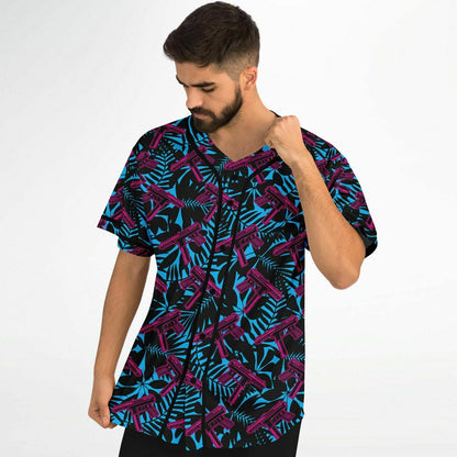 Rad Palm 9 Lives 2 baseball Jersey