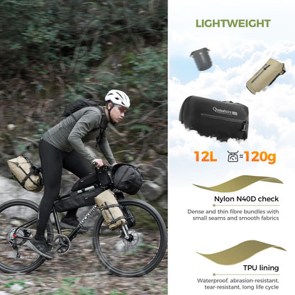 Bikepacking Rear Rack + Waterproof Compression Bag