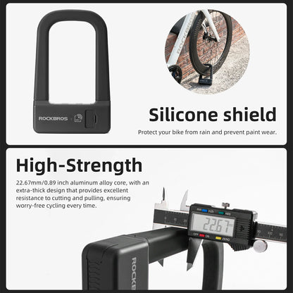 ROCKBROS NFC Smart Bike U Lock