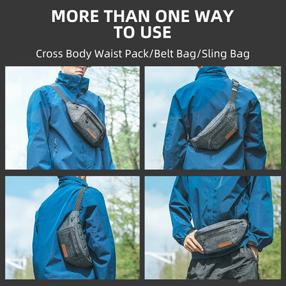 ROCKBROS Fanny Pack 1.5L Capacity Belt Bag