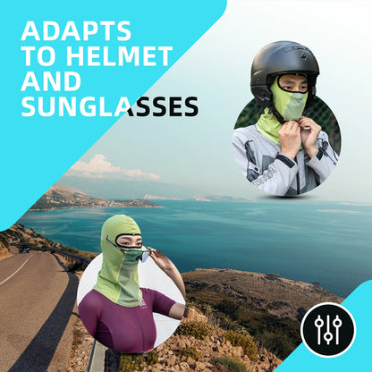 ROCKBROS Summer Balaclava Face Mask Cooling Neck Gaiter Breathable Face Covering
