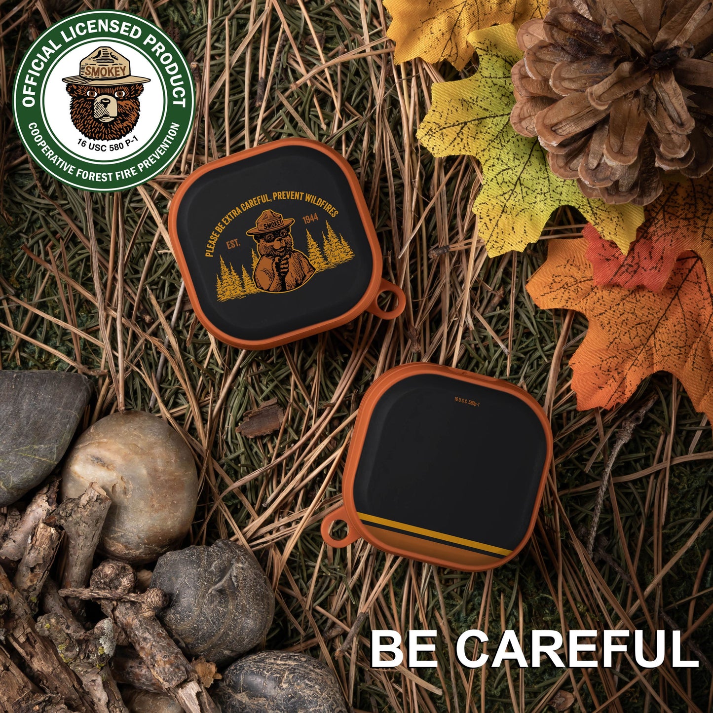 Smokey Bear Classic HDX Samsung Galaxy Buds Pro & Buds Live Case Cover