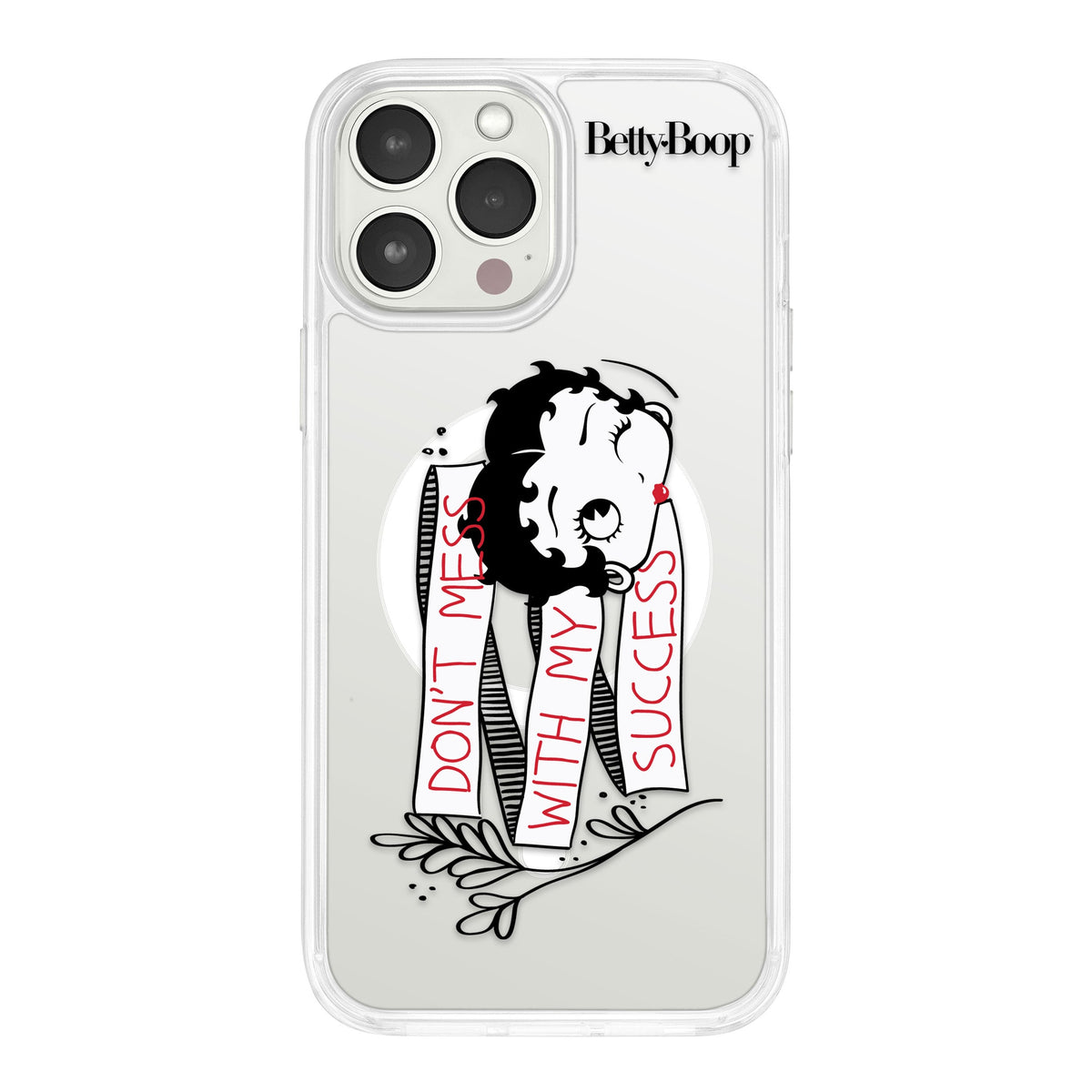 Betty Boop Girl Power HD Apple iPhone 14 Mag-Safe Phone Case