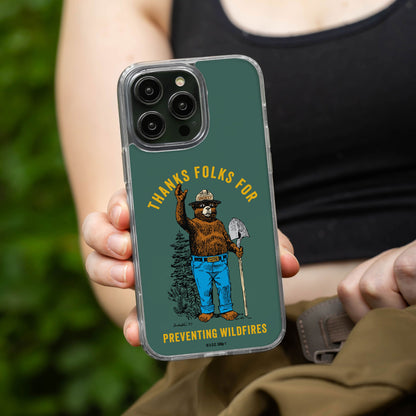 Smokey Bear Classic HD Apple iPhone 12 Series Mag-Safe Phone Case