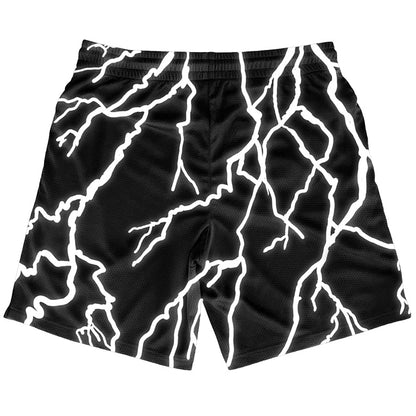 Lightning Strike - Shorts - Black