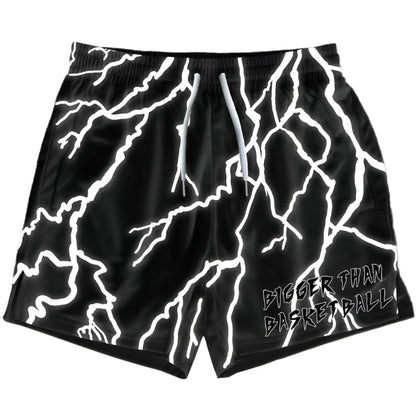 Lightning Strike - Shorts - Black