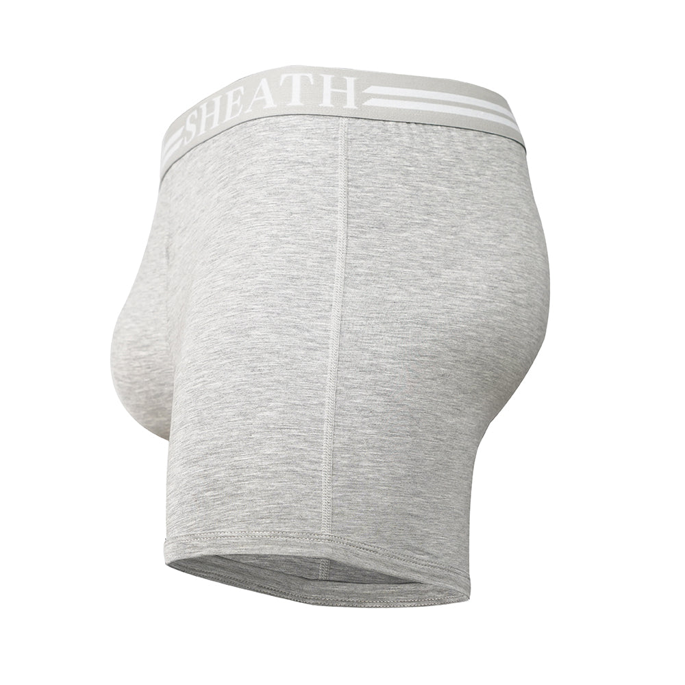 SHEATH 4.0 Bamboo Men's Pouch Boxer Brief 5" (3 Pack)