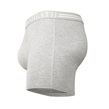SHEATH 4.0 Bamboo Men's Pouch Boxer Brief 5" (3 Pack)