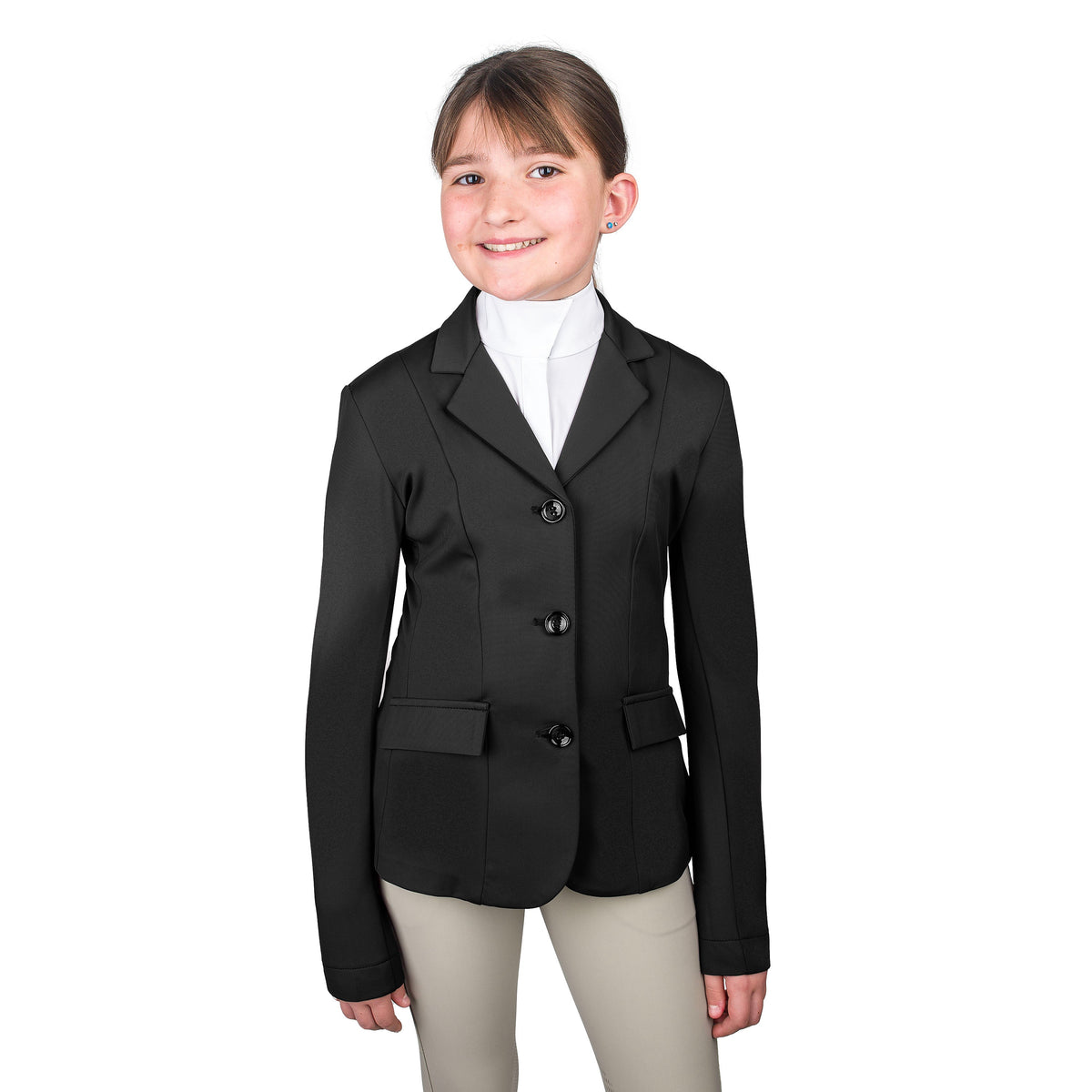 Kids' PowerFlex Show Coat - Black