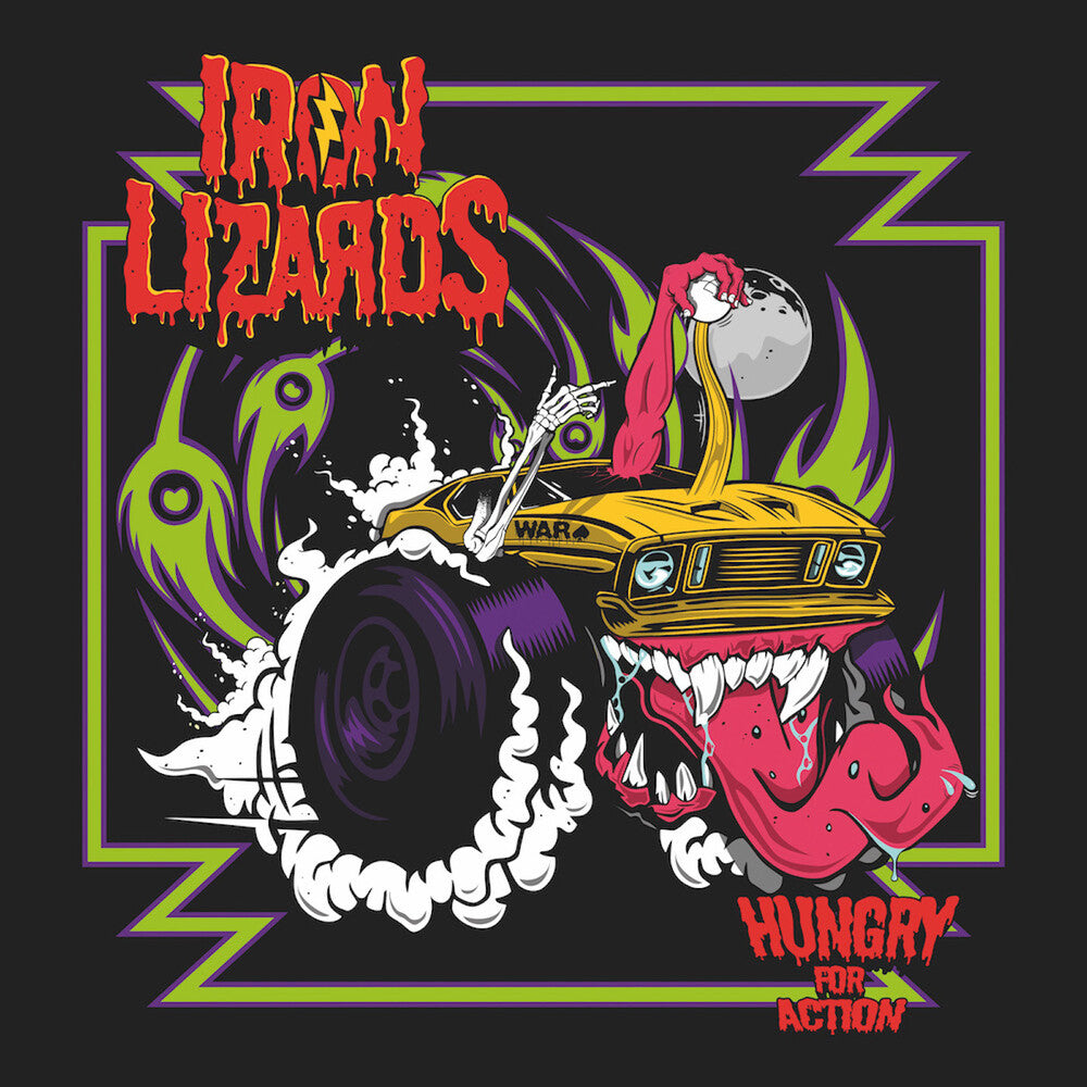 Iron Lizards - Hungry For Action [LP] Vinyl Record