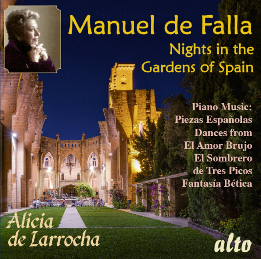 De Alicia Larrocha  / Orquesta De Conciertos Madrid - Falla: Nights In The Gardens Of Spain & Piano Music CD