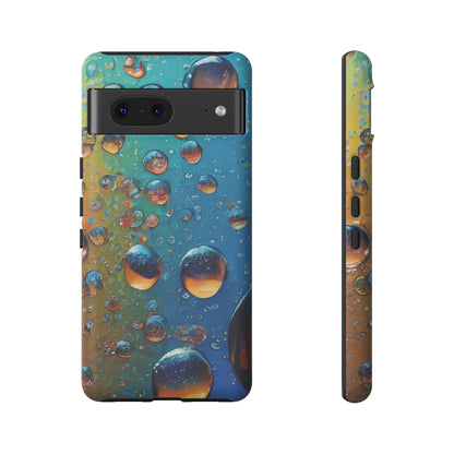 Colorful Water Droplets Tough Phone Case