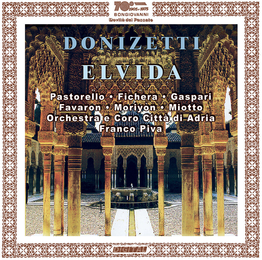 Donizetti - Elvida Music CD