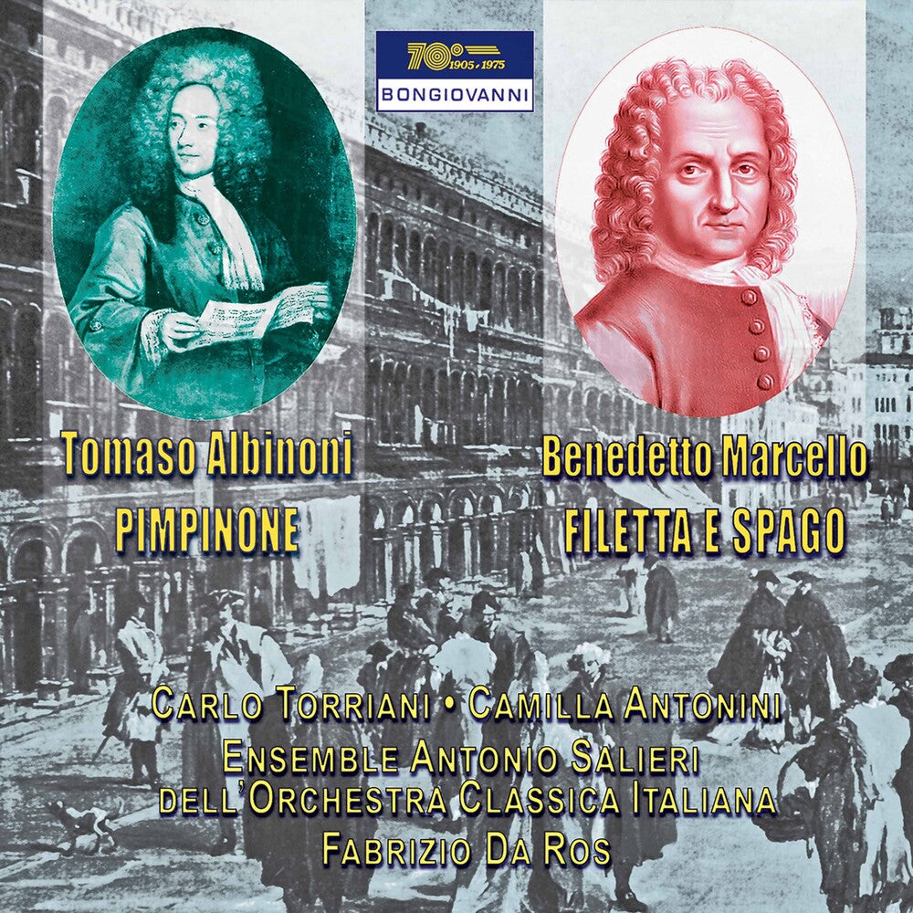 Albinoni / Antonini / Da Ros - Pimpinone - Filetta E Spago Music CD