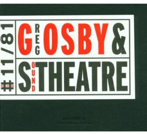 Greg Osby & Sound Theatre - Greg Osby and Sound Theatre [CD]