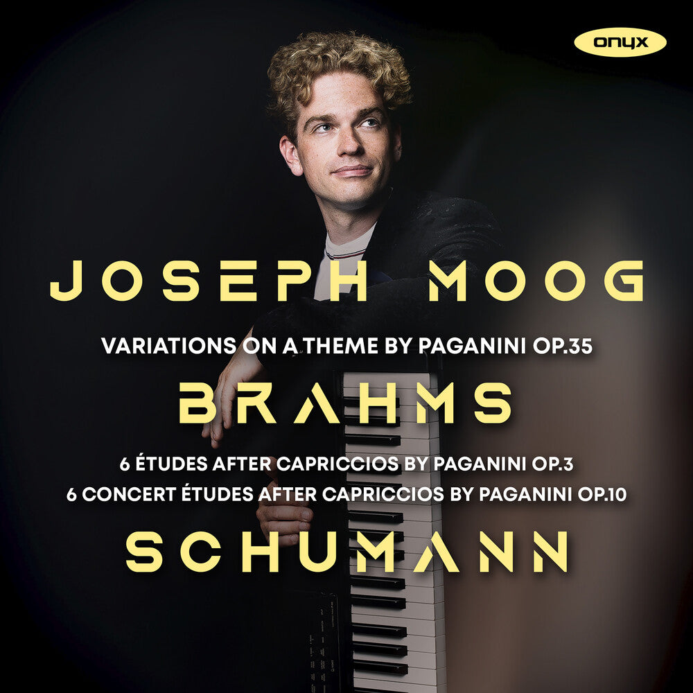 Joseph Moog - Brahms: Variations On A Theme By Paganini Op.35 Music CD