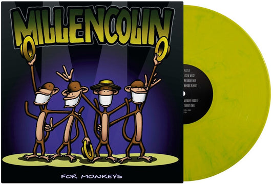 Millencolin - For Monkeys: 25th Anniversary Edition [Limited Edition Psychedelic Green LP] Vinyl Record