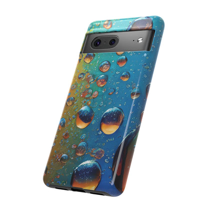 Colorful Water Droplets Tough Phone Case