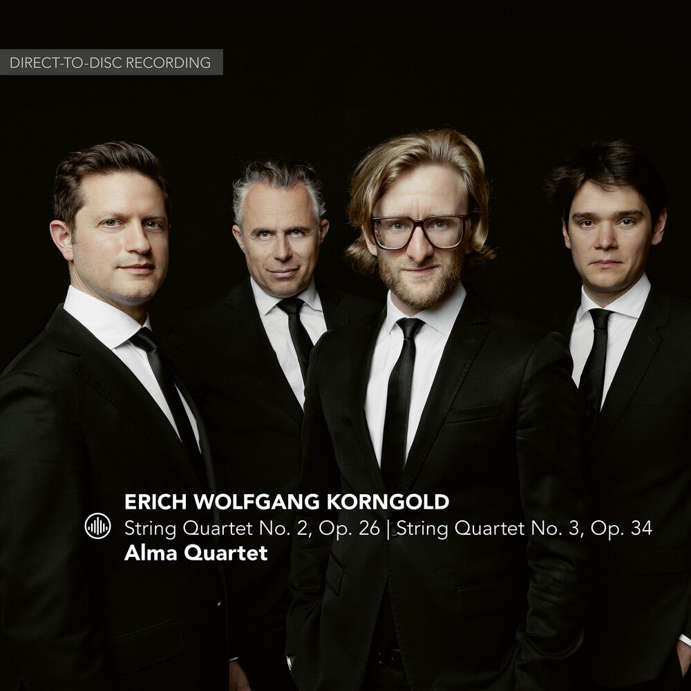 Korngold / Alma Quartet - String Quartets 2 & 3 [CD]