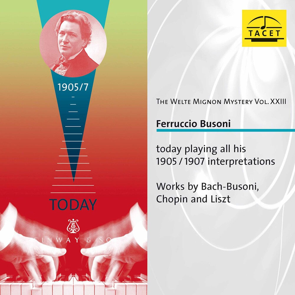 Busoni / Busoni - Welte Mignon Mystery 23 [2 CD]