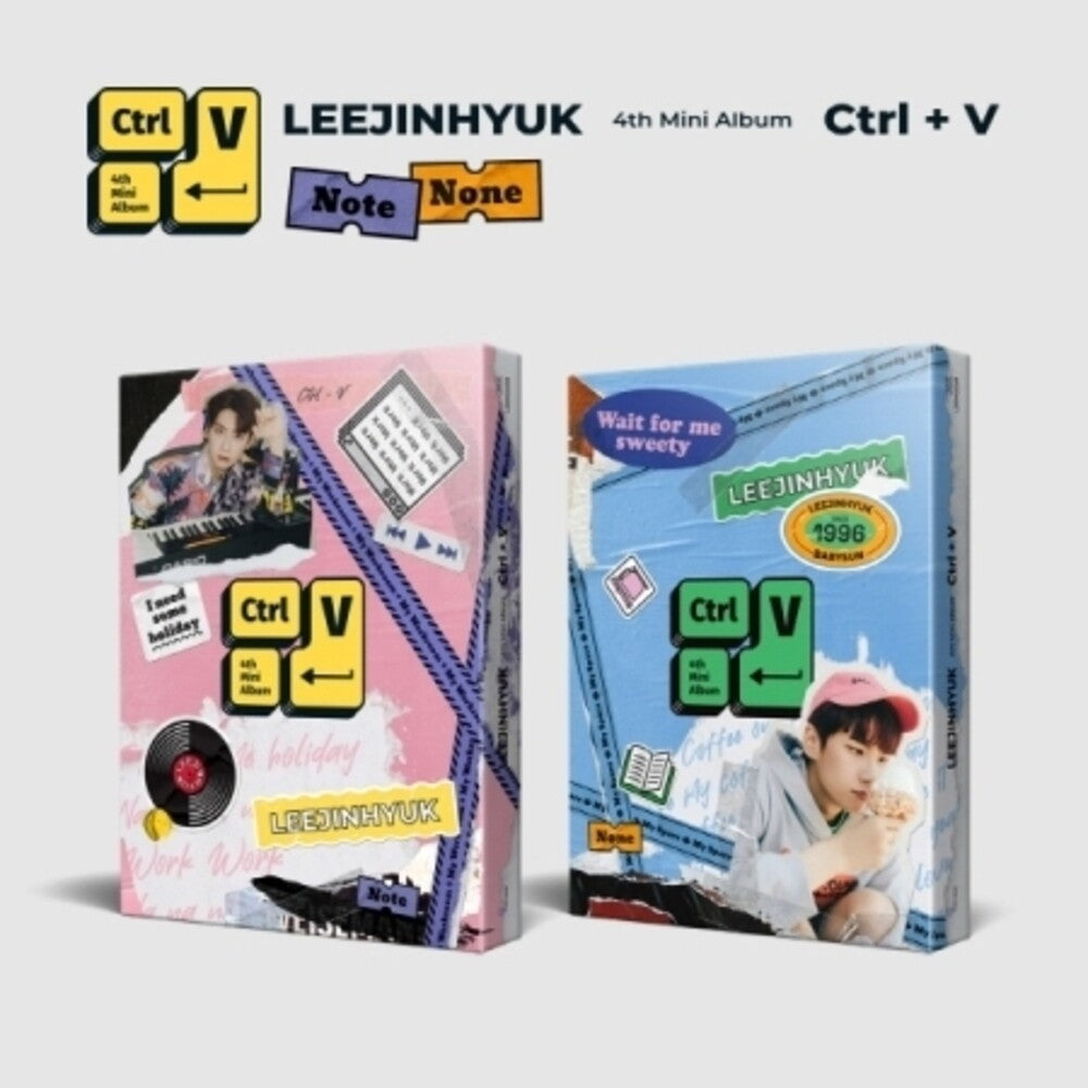 Lee Jin Hyuk - Ctrl+V (Post) (Stic) (Phob) (Phot) (Asia) [CD]