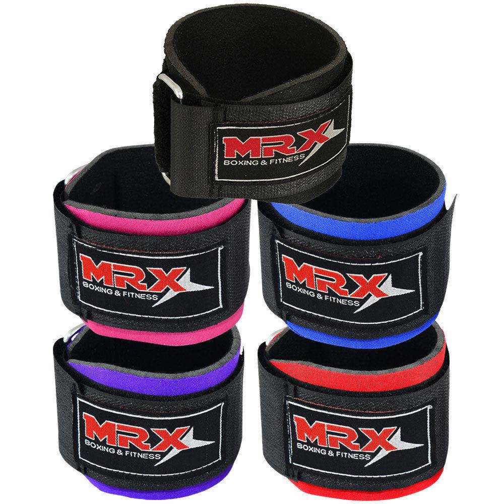 MRX Weight Lifting Wrist Wraps For Wrist Support During Bodybuilding Workout Gym Training Straps - Triathlete Store