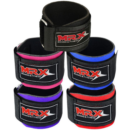 MRX Weight Lifting Wrist Wraps For Wrist Support During Bodybuilding Workout Gym Training Straps - Triathlete Store