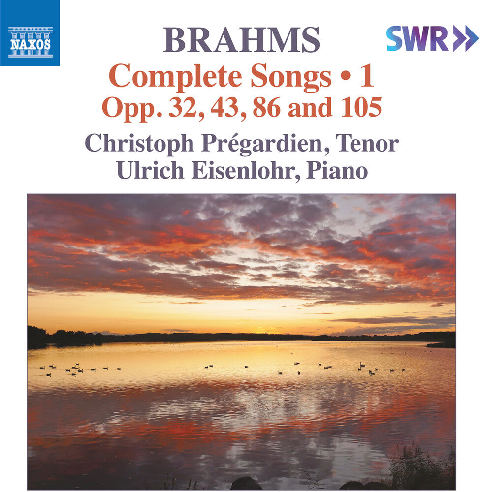 Brahms / Pregardien / Eisenlohr - Complete Songs 1 [CD]