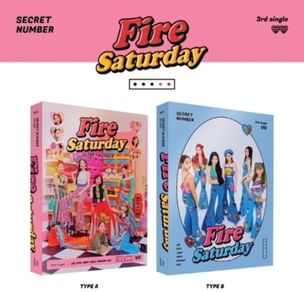 Secret Number - Fire Saturday (Random Cover) (Stic) (Phob) (Phot) [CD]