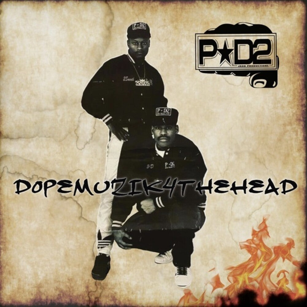 P-D2 - Dopemuzik4thehead [LP] Vinyl Record