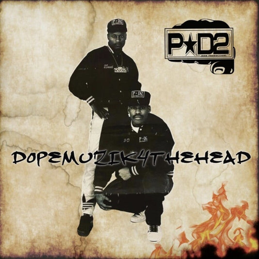 P-D2 - Dopemuzik4thehead [LP] Vinyl Record