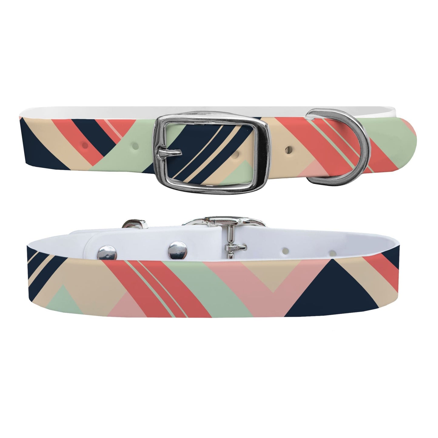 Color Blocked Warm Dog Collar