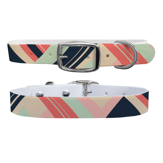 Color Blocked Warm Dog Collar