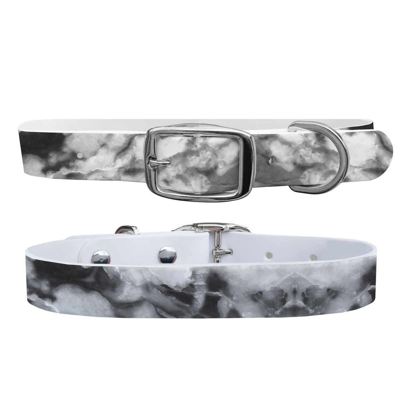 Marble White Dog Collar